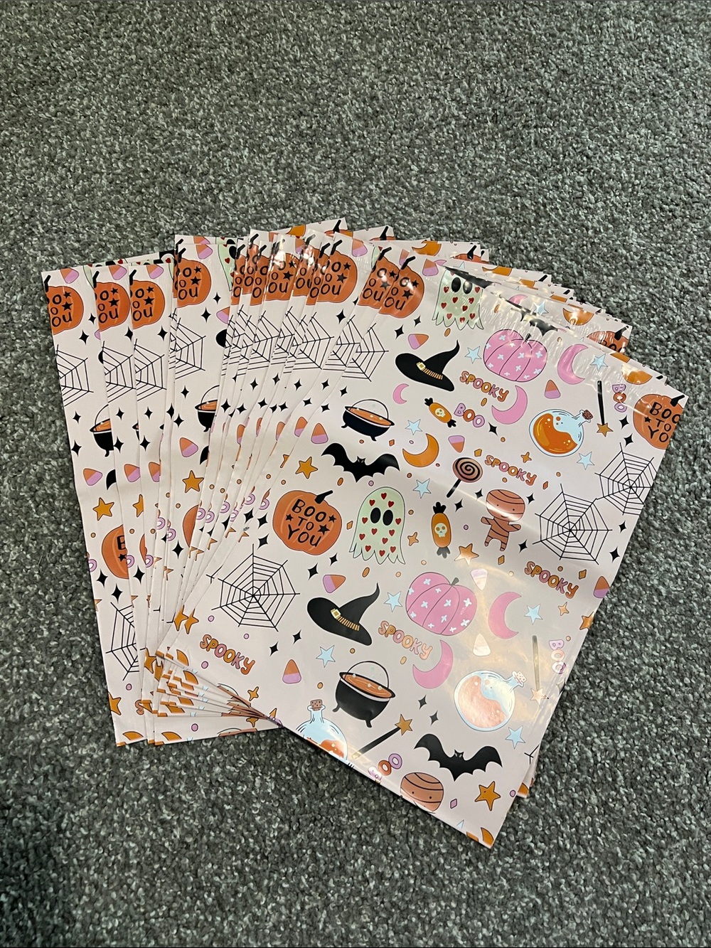 ❗️FINAL❗️ 🆕 25 HALLOWEEN 10x13 Poly Shipping Bags